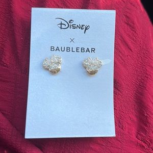 Minnie mouse baublebar stud earrings